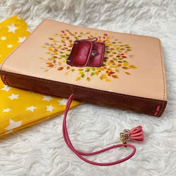 Sanati Handmade Leather Customized Binder Planner Organizer Classic Notebook Sz - Picture 4 of 12